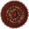 Ekena Millwork Lariah Ceiling Medallion (Fits Canopies up to 1 3/8"), 24 3/4"OD 1 3/8"ID x 3 1/4"P, Firebrick CM24LAFIF - alternate 1